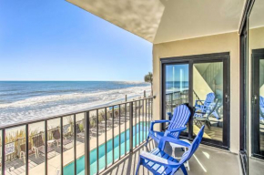 Oceanfront Oasis with Pool, Steps from Beach!